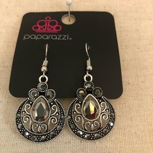 Victorian style antiqued earrings